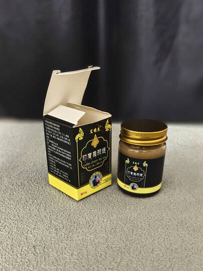 Pomada aquecedora para pescoço e ombros 1 peça/50g, massagem da Health Medicina China para ombros, pescoço, coluna, joelho e articulações do pulso, extrato vegetal de artemísia e gengibre