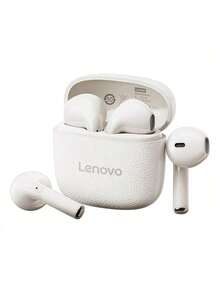 Lenovo EA166 In-Ear Gaming Headphones With Bluetooth 5.4 For Reliable Connection, Professional-Grade Sound Tuning, Long-Lasting Comfort, And Efficient Mobile Gaming Experience. Available In Sakura White. - Sakura White - View 1