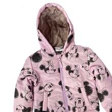 Disney Chamarra acolchada con capucha para niña - Rosa - Ver 3