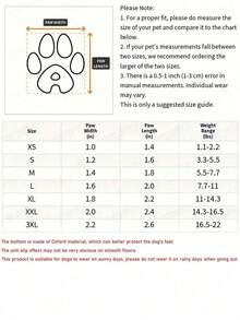 4pcs Water-Resistant Dog Shoes For Small Dogs - Quick-Drying. Less Water Absdrbent Protect Your Pet's Paws And Keep Them Dry Christmas Gift - Multicolor - View 2
