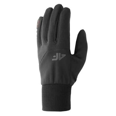 4F Rękawiczki Softs do ekranów dotykowych (czarne)