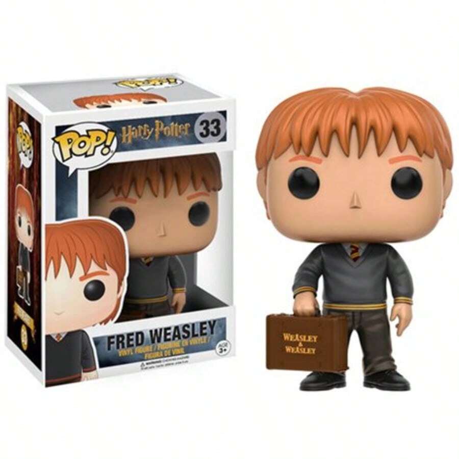 Funko Pop! Movies: Harry Potter - Fred Weasley W/ Weasleys' Wizard Wheezes Product Vinyl Figure - 彩色 - 查看 1