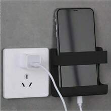 1 Estante de almacenamiento de control remoto con múltiples compartimentos "Fácil de acceder" - Estante de almacenamiento de escritorio creativo para el hogar, soporte para control remoto - Organizador de control remoto, estante flotante montado en la pared, instalación sin agujeros, soporte para control remoto montado en la pared de silicona, soporte para TV y herramientas de plástico, caja de almacenamiento montada en la pared