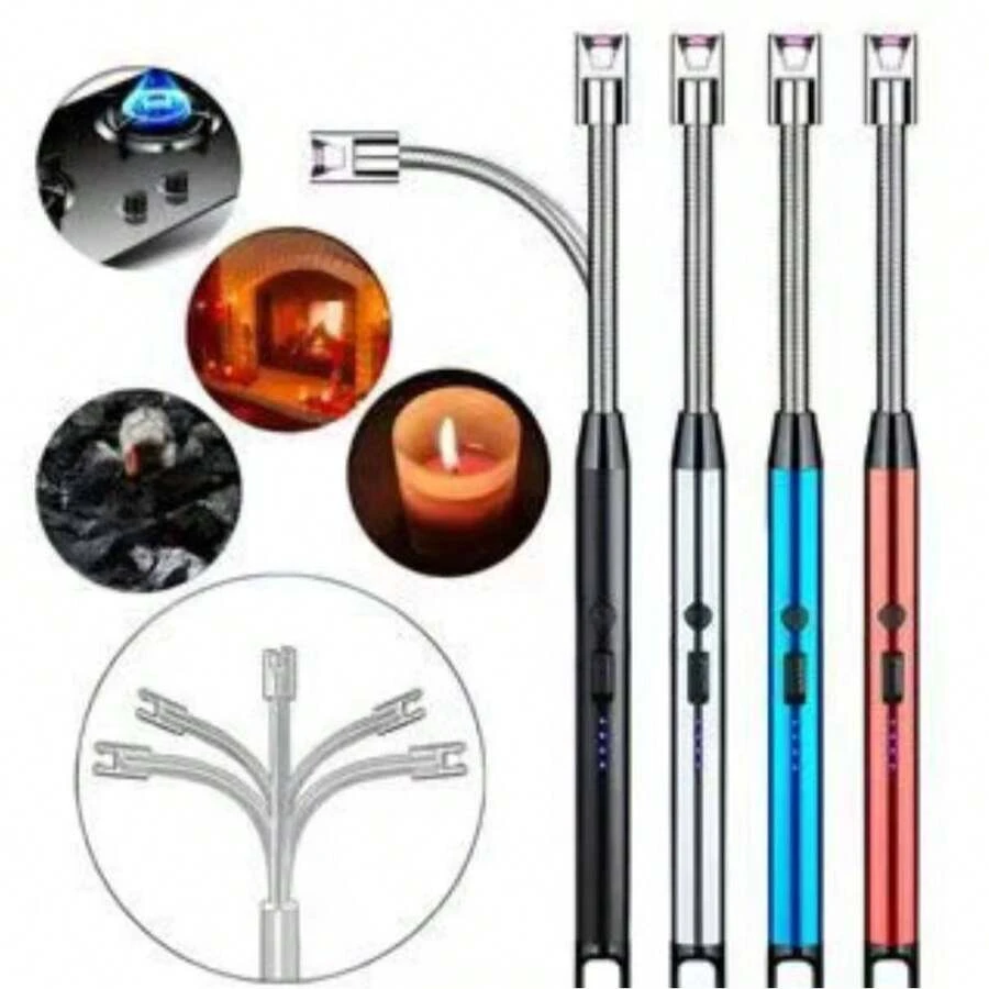 Acendedor de Plasma  para Fogão Velas  Usb Luxo JorgeStore