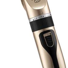 Rasuradora Electrica de Pelo Para Mascotas, Set de Corte de Pelo Para Mascota de 9 Piezas, Rasuradora Para Perros o Gatos, Accesorios para Aseo de Mascotas, Ideal para Casa, Veterinaria, Compacta, Incluye Accesorios - Beis - Ver 5