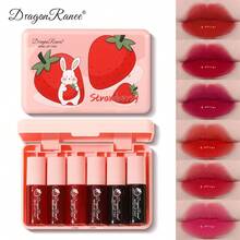 6pcs Lip Gloss & Tint Set, Easy To Apply, Non-Stick, Moisturizing Lip Gloss, Girl Series Lip Oil, Holiday Gift Lip Makeup - One Box (pack Of 6) - View 2