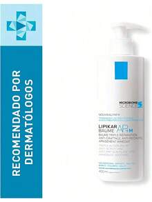 Crema Hidratante La Roche Pose Lipikar Baume AP+M Piel Seca o con Eczema 400ml Hidratación Intensiva Body Restaurador Calma Sensación Irritación Renovación Cutánea Dermatológica - Blanco - Ver 3