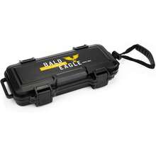 Caja humidificadora de viaje calva, portátil y pequeña con humidificador, hermética, a prueba de aplastamiento, impermeable, capaz de contener hasta 3-4 puros - 2 puros - Ver 2