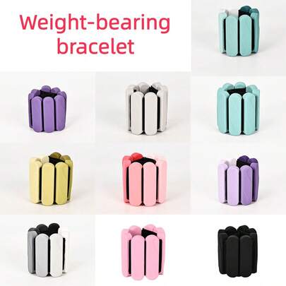 1 Pc Detachable Wristband, Can Be Used By Both Men And Women, Adjustable Wrist Weight Wristband, Suitable For Home Gym Exercise, Yoga, Walking, Running, Dance, Fitness, Travel, Wrist Weights, Ankle Weights For Women