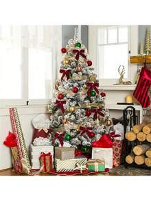 12/24 pièces Petits nœuds de Noël en velours Ornement mignon et doux Décorations de Noël Convient pour sapin de Noël, couronne, emballage cadeau, artisanat DIY, mariage, fête, sacs à friandises, décoration de la maison, décorations de Noël, décoration de chambre d'hiver