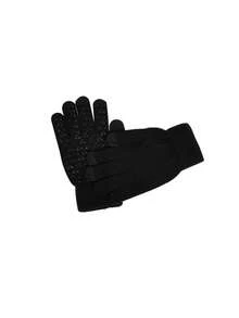 3 件/2 件男士针织帽、围巾和手套套装，针织套装，适合户外冬季保暖护耳针织帽