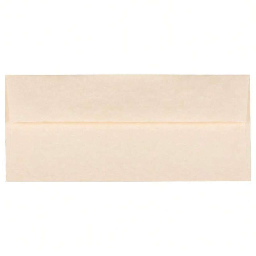 JAM PAPER A2 Parchment Invitation Envelopes - 4 3/8 X 5 3/4 - Natural - 50/Pack-8742 - 多色4 - 查看 1