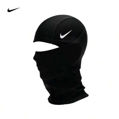  Nike Lightweight Windproof Breathable Black Cap Nike Pro Therma-Fit Windproof Warm Quick-Dry Cycling Balaclava Beanie, NHK63-058