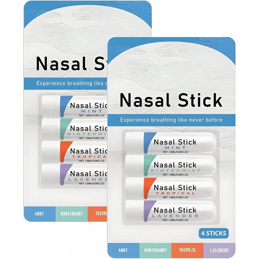 Nasal Stick Boost Energy Set, Nose Inhaler Stick, Nasal Stick, Nasal Stick Inhaler, Nasal Sticks For Breathing(2 Pcs)