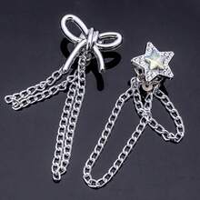 1/2/4/6 Stück einstellbare magnetische Hosenklemmen und Manschettenklemmen geeignet für dünne Kleidung, abnehmbare Saum-Clips geeignet für Hosen und T-Shirts, starker magnetischer Clip-Verschluss