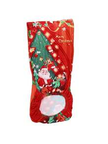 椅套圣诞弹性座椅防水圣诞椅套弹力椅套适用于圣诞宴会派对 - 彩色 - 查看 15