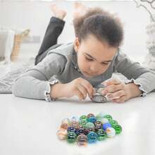 12-Piece Assorted Color Shooter Marbles For Kids Games And DIY - 1 - View 4