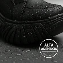 Buffalo Women's High Platform Sneakers Tractor Shoe 7cm High Promotion - Black - View 8