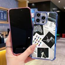 Cases Drake Album Cover And Track List Phone Case For  16 15 14 13 12 11 Pro Max Plus Shockproof Transparent Cover Protector Casing Protector Protection - màu đen - Xem 3