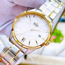 Orient 男士机械表经典腕表系列白色表盘不锈钢材质商务日常佩戴RA-AC0013S10D - 白色 - 查看 3