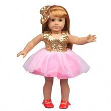 MSYO 6 Colors Available, Fashionable Doll Dress, Princess Doll Skirt, Diverse Styles, Excellent Prop For Doll Photography, Can Be Given As Birthday Or Holiday Gift For Little Girls - Multicolor - View 5