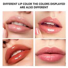YZAK 1 件裝草莓口味潤唇膏,增強雙唇豐盈度,持久,保濕,滋養,唇部護理,女士唇線修復 - 草莓 - 查看 5