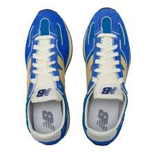 New Balance 男女复古休闲鞋，471系列，透气网布和麂皮拼接低帮日常运动鞋，U471TA-D - 藍色 - 查看 4