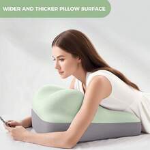 [Christmas Season]Discreet Wedge Pillow For Couples - Memory Foam Seat Cushion, Couples Butt Cushion For Pregnant Women For Sitting And Lying - 綠色 - 查看 4