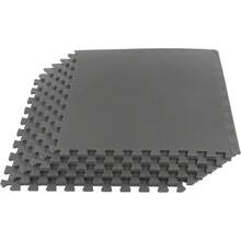 Stalwart - Azulejos de Espuma EVA, Acolchado Entrelazado para cochera, Sala de Juegos o Pisos de Gimnasio, tapete de Entrenamiento o tapete de Juego para bebé - Gris - Ver 8