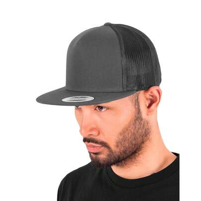 Classic Plain Trucker Cap (White)