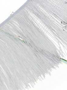 2 Yards/10 Yards Ren Macrame Dùng Để May Phụ Kiện, Đồ Trang Trí, Tua Rua, Trang Phục Khiêu Vũ Latin, Đồ Dùng May Mặc Tự Làm, Nghệ Thuật Và Thủ Công, Vườn Nhà, Đồ Dùng Tiệc Tùng - nhiều màu - Xem 2
