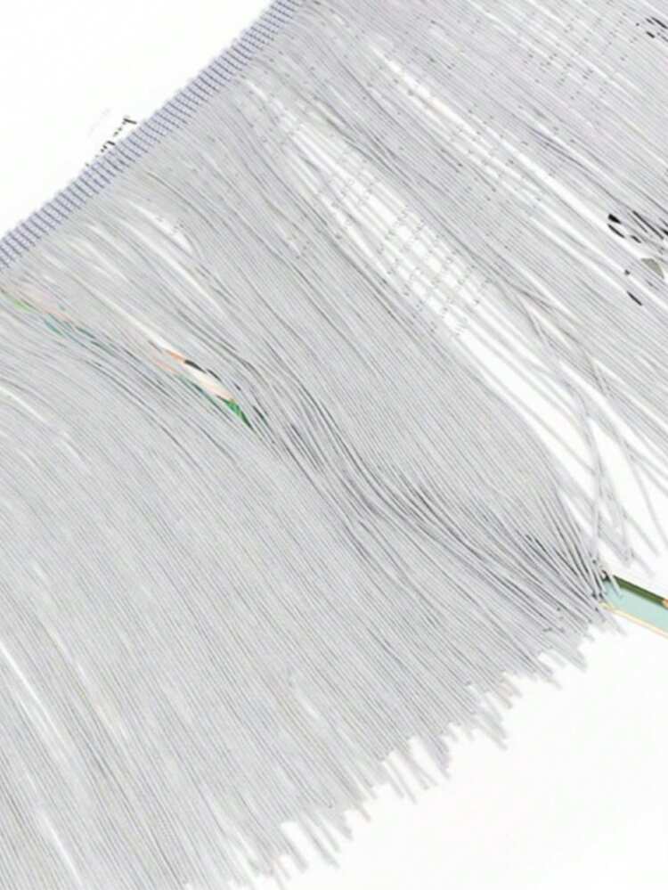 2 码/10 码 Macrame 花边，适用于缝纫配件、装饰品、流苏、拉丁舞服装、DIY 服装用品、工艺品、家居花园、派对用品 - 多色 - 查看 2