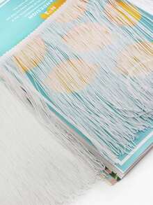 2码流苏花边蕾丝用于缝纫配件19厘米宽饰边拉丁舞流苏服装DIY服饰用品艺术工艺品家居花园 - 多色 - 查看 15