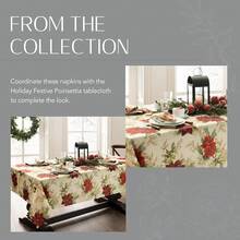 Home Fashions - Juego de 4 servilletas de Tela, 43 x 43, Multicolor - Multicolor - Ver 6