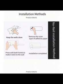 1 Stück selbstklebender wandmontierter schwarzer Taschentuchhalter ohne Bohrlöcher, einfach zu installieren, geeignet für Küchen, Bäder, Schränke, Spülbecken, Balkone usw. Kann auch zum Aufbewahren von Frischhaltefolie/Taschentüchern verwendet werden und ist ein unverzichtbares Element für die multifunktionale Taschentuchaufbewahrung!