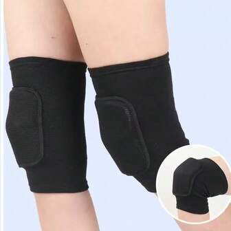 Rodilleras de espuma gruesa para voleibol, fútbol, patinaje sobre ruedas, correr al aire libre, fitness, ciclismo, estilo unisex para parejas, equipo de esquí