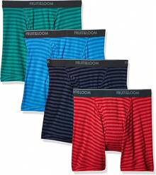 Fruit of Loom Bóxer Low-Rise Hombre -% Algodón Paquete 4 Piezas - VARIOS - Ver 9