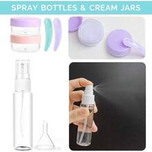 20 Pack Travel Bottles Set Toiletries TSA Approved, Leak Proof Travel Size Containers Kit Portable Refillable Travel Accessories Shampoo Conditioner Lotion Liquids Multi - Color B