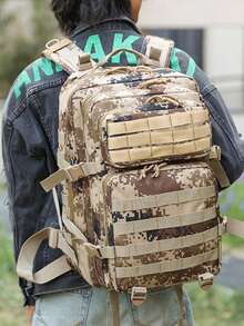 Military Tactical Backpacks 45L Assault Pack For Men Bag, Large, Rucksack, With MOLLE Webbing System, Camping, Hiking, Trekking