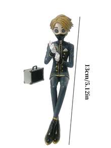 1pc Identity V Game Iscariot, Bane, Martha Cosplay Ramen Squeeze Hand Toy Model (Accessories Need Self-Assembly)