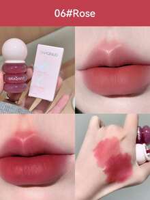SHAQINUO Matte Allure Liquid Lipstick- Long Lasting Lipstick Nourishing Liquid Lipstick Beauty Makeup Cosmetic For Women Girls Perfect For Fall Winter Ideal For Y2K Fancy Fashion Suitable For Birthday Present Halloween Party Ready Best Color - 彩色 - 查看 11