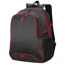 Osaka Basic Backpack / Rucksack Bag (30 Litre) (Black/Red) - Black - View 1