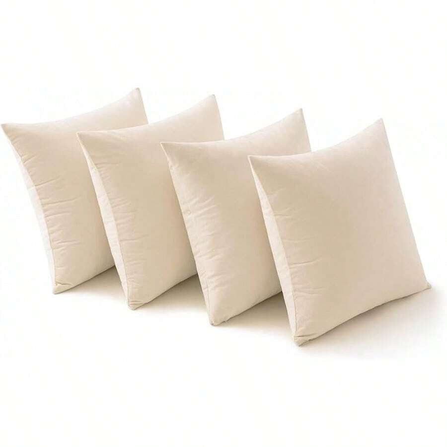 MIULEE Velvet Cushion Cover, 40 X 40 Cm, Orange Series Set Of 4, Sofa Cushions, Velvet Cushion, Decorative Cushion, Couch Cushion, Decorative Colour, Gradient Cover, Sofa Cushion Cover For Living Room, Children, Office