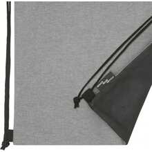 Bullet Ross Drawstring Bag (Grey Heather) - Grey - View 6