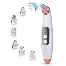 Multifunctional Blackhead Remover Cleaning Device - White With Rose Gold - View 2