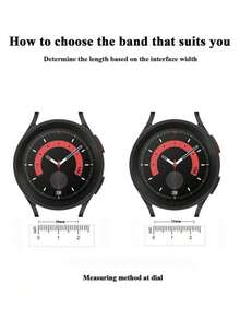 18mm/20mm/22mm 不对称金属表带 - 时尚替换表带，兼容三星 Galaxy Watch 6/5/4 (40mm/44mm)、Galaxy Watch 5 Pro、Galaxy Active 2、Watch 6/4、GT4/GT3/GT2 Pro - 蝴蝶扣，舒适，男女通用设计 - 金白 - 查看 11