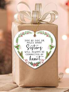 Thank You For The Amazing Person You Are For All That You Do And The Difference You Make, Heart Acrylic Sign, Christmas Tree Hanging Ornaments, Christmas Holiday Party Decor, Express Gratitude Christmas Gifts For Teacher/Family/Friends