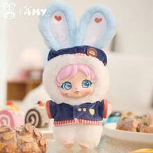 1pc Amy Sweet Little Chef Series Doll Box, Large Eyes Plush Doll, Home Decor Animal | Cute Animal Figurine | Charming Design, Suitable For Birthday, Collection, Surprise Gift, Valentine's Day, Christmas And Holiday Gifts (Hair Color, Eye Color And Eye Shadow Color Are Random, Style Will Be Shipped Randomly)