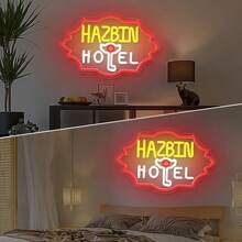 LED Neon Schild - USB betriebene Wanddekoration für Spielzimmer, Schlafzimmer, Kaffeebereich - perfektes Geschenk für Anime-Fans zu Geburtstagen & Weihnachten