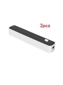 1pc Creative Multifunctional Plastic Wrap Cutter Kitchen Tool With Double-Sided Cutting Blades For Foil And Film Wrap Box